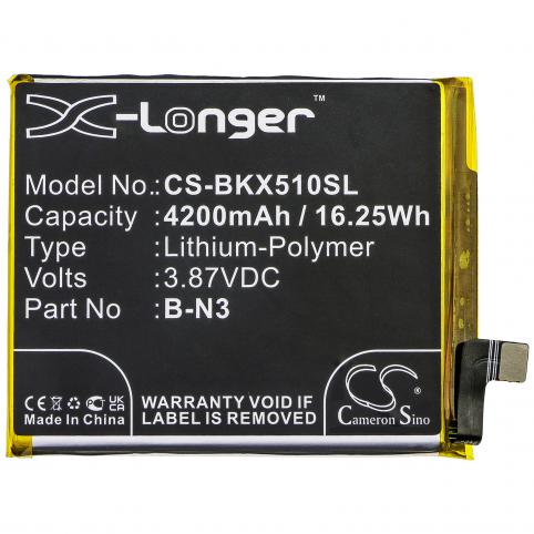 Battery for phone vivo b n3 x50 pro mobile