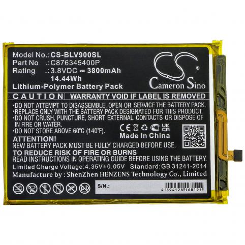 Battery  blu c876345400p v9