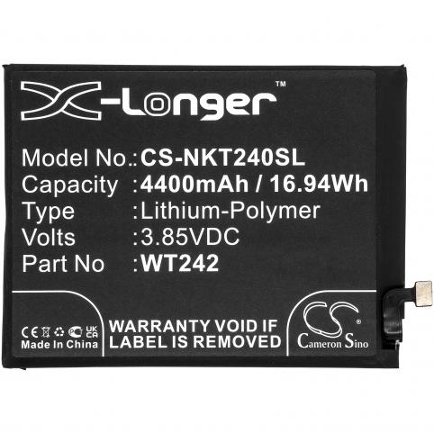 Battery for phone nokia wt242 2.4 mobile