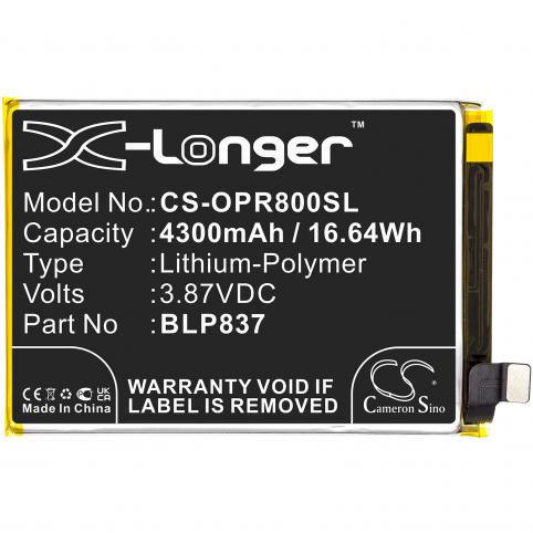 Battery  oppo blp837 realme 8 pro