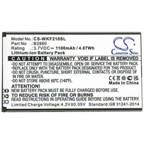Battery for phone wiko b2860 f200 mobile