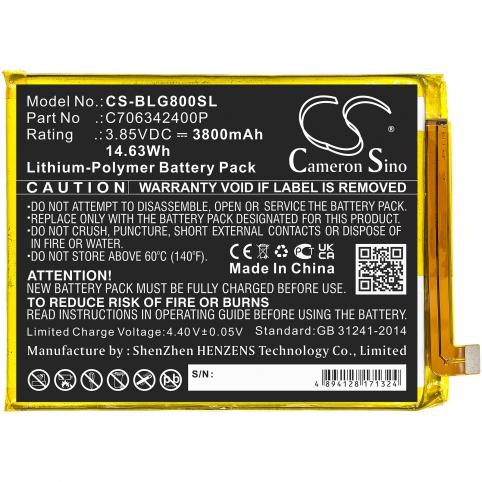Battery  blu c706342400p g80