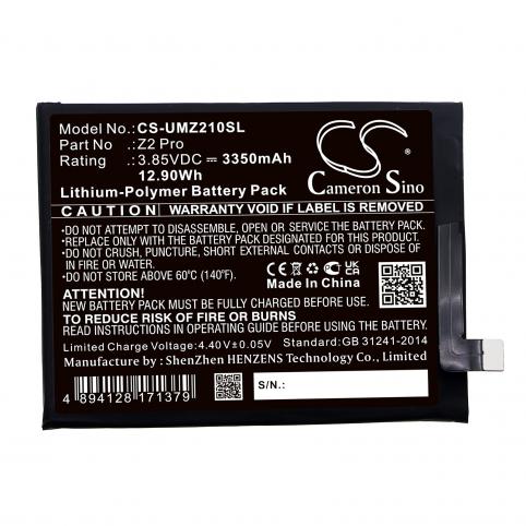 Battery  umi z2 pro