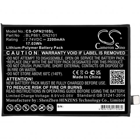 Battery  oneplus dn2101 nord ce 5g