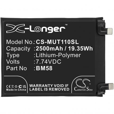 Battery for phone xiaomi mi 11t pro 5g
