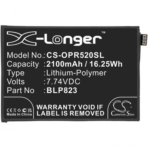 Battery mobile oppo cph2201