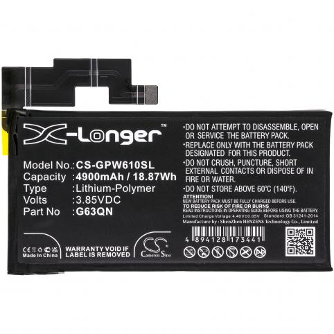 Battery for phone google pixel 6 pro