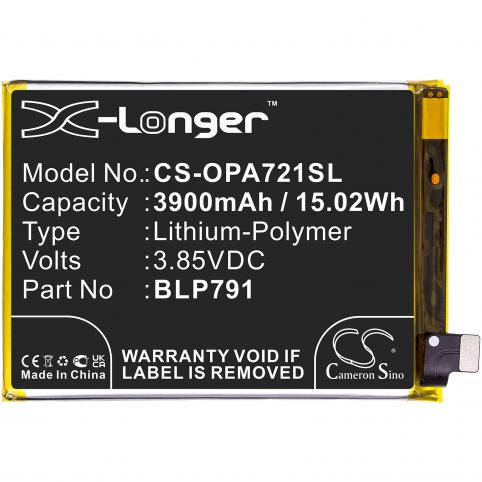 Battery  oppo blp791 a72 5g 2020