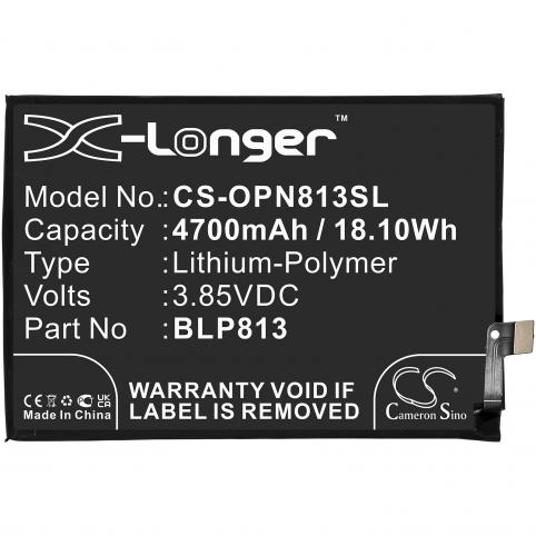 Battery  oneplus blp813 nord n100