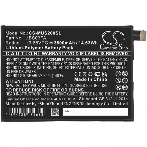 Battery  xiaomi bs03fa black shark 2