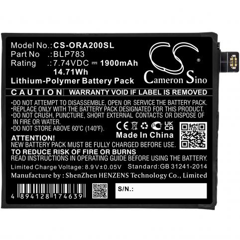 Battery mobile oppo ace2 2020