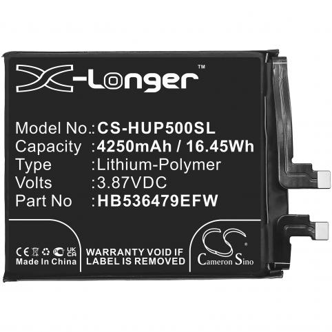 Battery for phone huawei hb536479efw p50 pro mobile