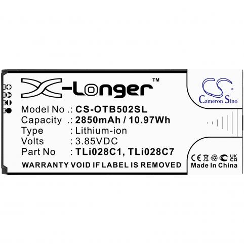 Battery for phone alcatel tli028c1 1b 2020 mobile