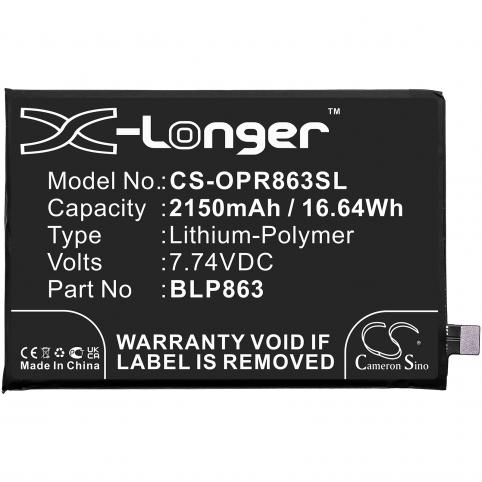 Battery mobile oppo cph2235