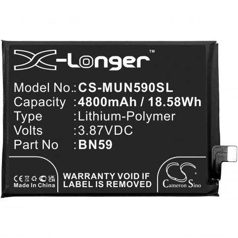 Battery for phone xiaomi bn59 redmi note 10 mobile