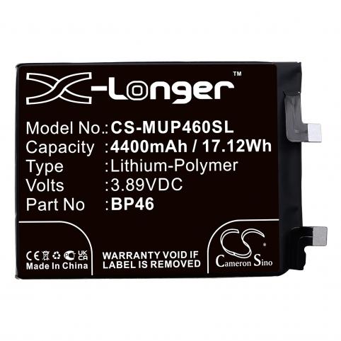 Battery for phone xiaomi bp46 12 mobile