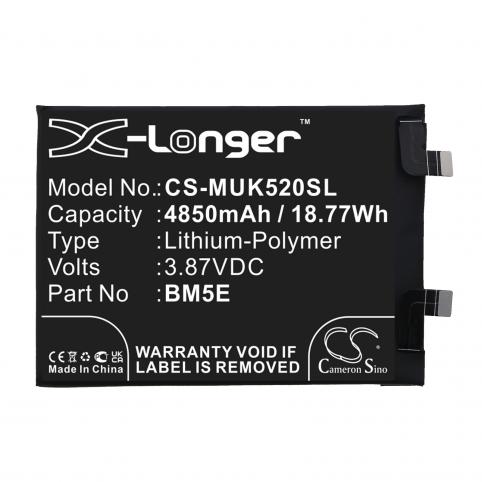 Battery  redmi bm5e k50 pro