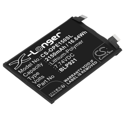Battery  oneplus blp921 ace 150w