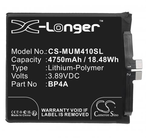 Battery mobile xiaomi 12s ultra