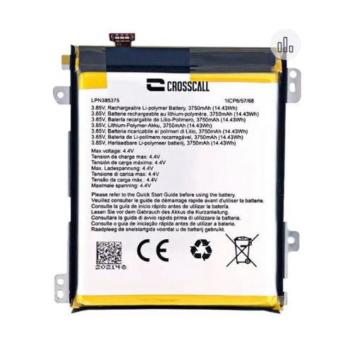 Battery for phone crosscall action x5 mobile