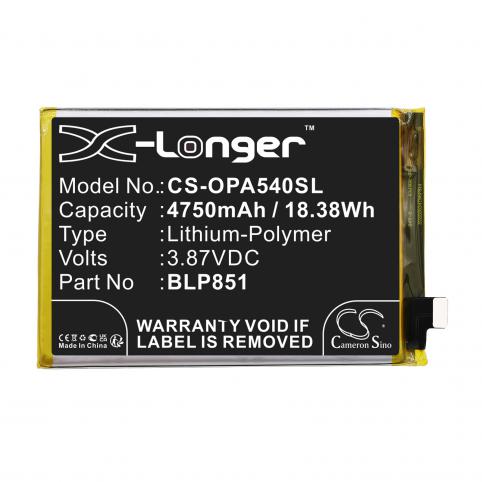 Battery for phone oppo a54 5g