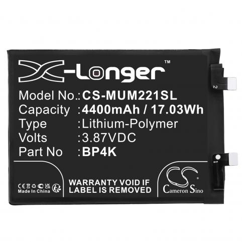 Battery mobile xiaomi note 12 pro