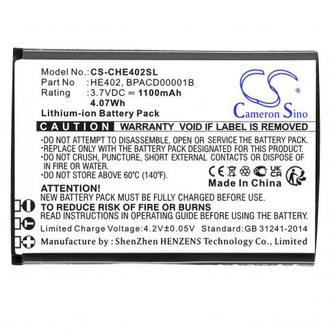 Battery for phone nokia he402 5710 mobile