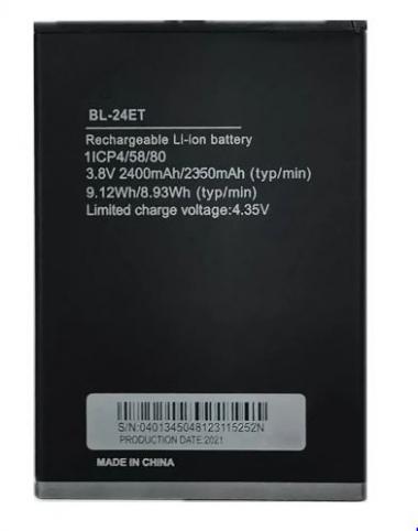 Battery for phone tecno bl 24et f1 f3 mobile
