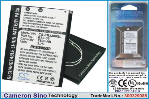 Battery mobile sony ericsson k310a