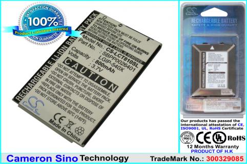 Battery mobile lg ct810