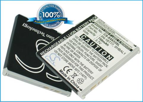 Battery for phone sharp 770sh 705sh wx t81 sx633 v770sh sx633a v705sh mobile