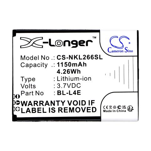 Battery mobile nokia 2660 flip 4g