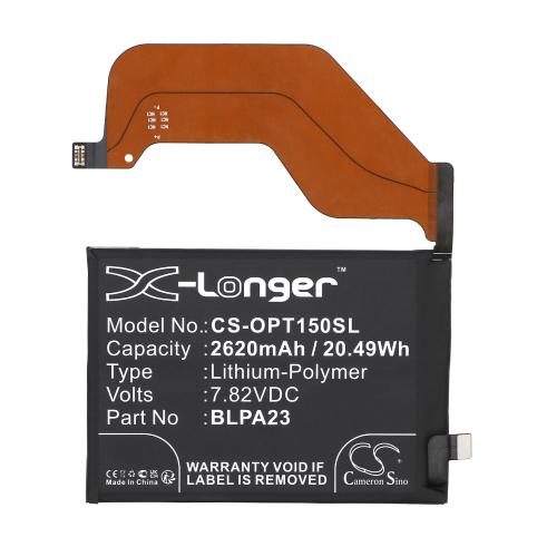 Battery mobile oppo realme gt5 150w