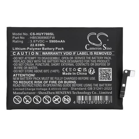 Battery mobile huawei nova y70+