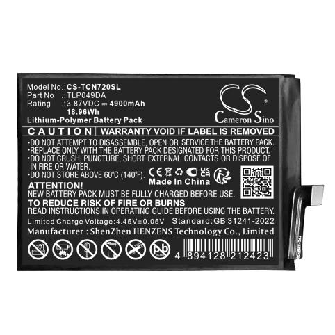 Battery for phone tcl nxtpaper 5g