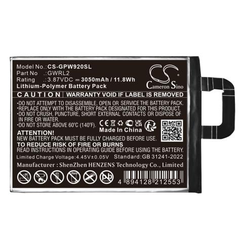 Battery  google haute capacitée gwrl2 gc15s