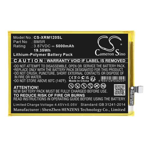 Battery for phone redmi mobile 12 5g