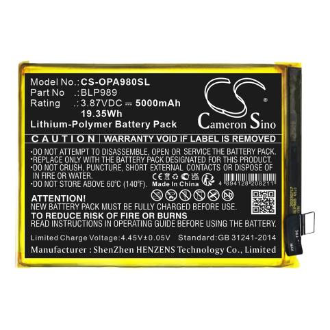 Battery  oneplus blp989 cph2467