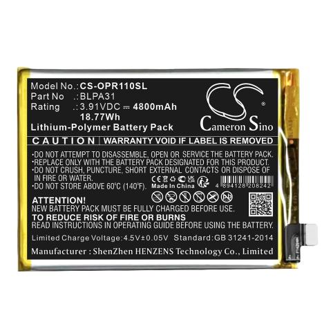 Battery mobile oppo cph2599