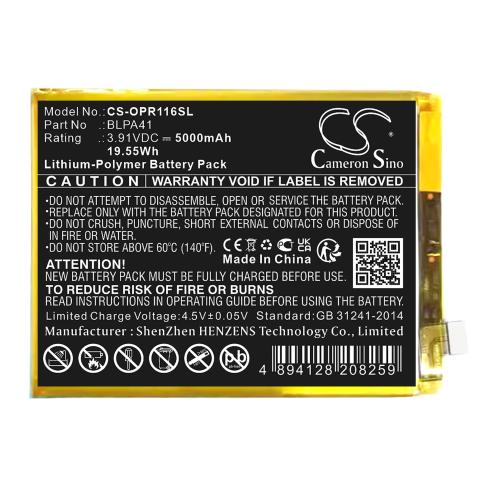 Battery mobile oppo reno 11f 5g