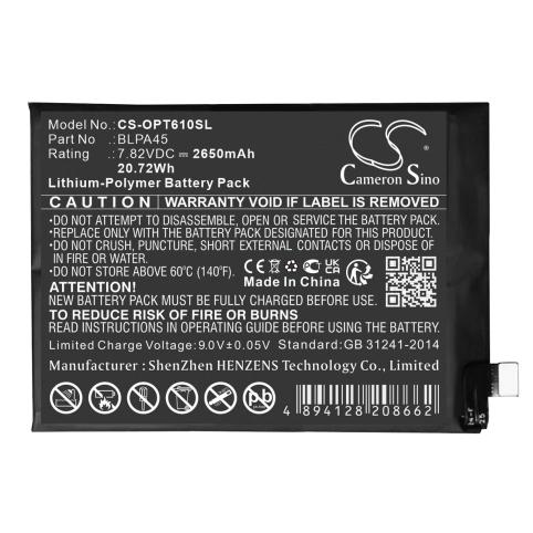Battery mobile oppo realme gt neo6 se