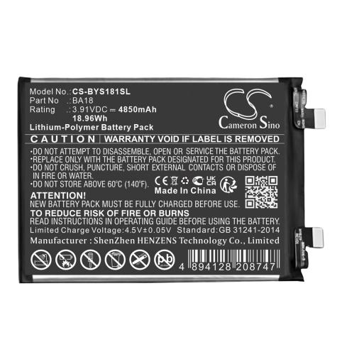 Battery mobile vivo v2344a