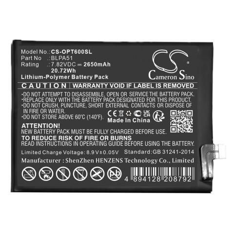 Battery mobile oppo realme gt 6t