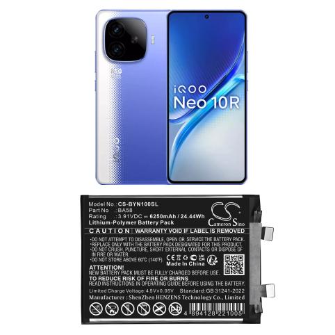 Battery mobile vivo iqoo neo10 r