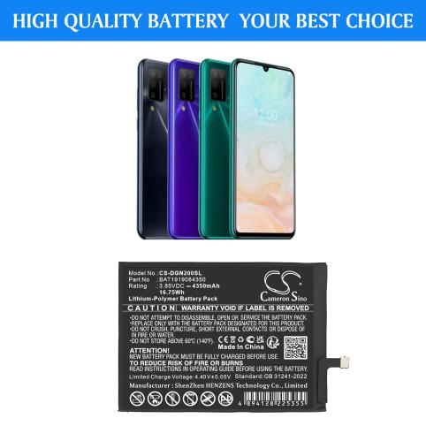 Battery for phone doogee n20