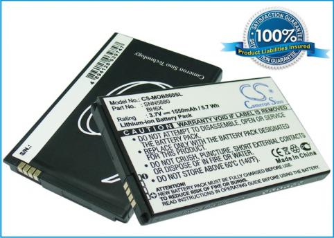 Battery  verizon haute capacitée bionic 4g lte