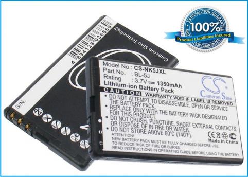 Battery  motorola nextel haute capacitée 5800 5800t 5800 xpress music 5800 xpre