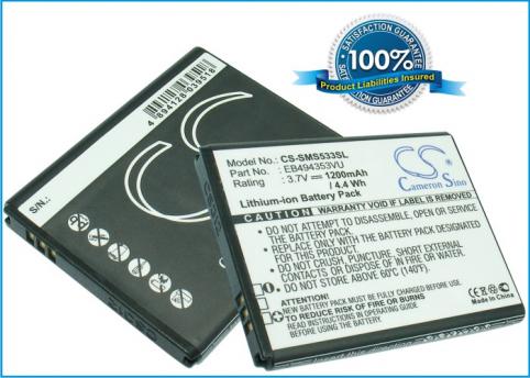 Battery mobile samsung doubletime