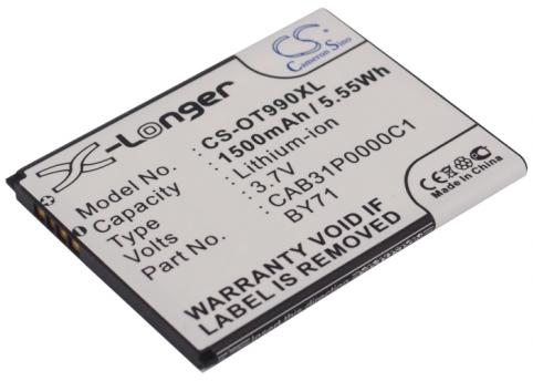 Battery mobile alcatel one touch pop c1