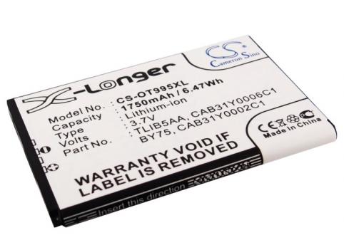 Battery  alcatel haute capacitée ot-995 ultra